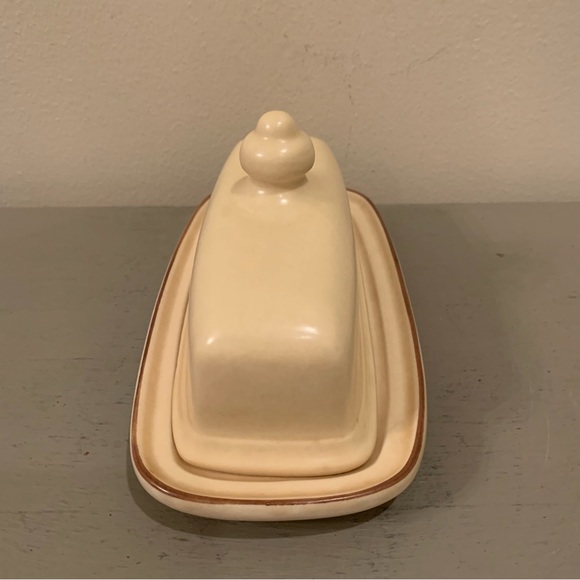 VTG Pfaltzgraff Village Butter Dish With Lid - Picture 4 of 6
